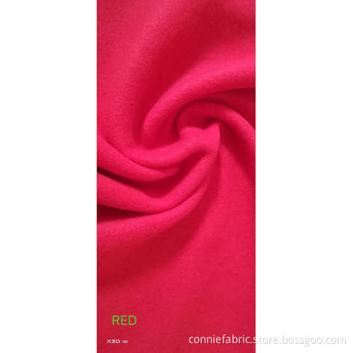 100% Polyester Polar Fleece Dyed Fabric FDY 150d/96f